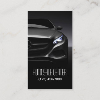 Auto Sale Car Dealership Business Card