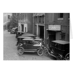 Auto Sales and Service, 1926 Cards