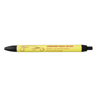 Auto Sales Showroom - Red Sports Auto Logo Pen