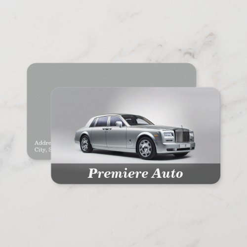 Auto Service Business Card