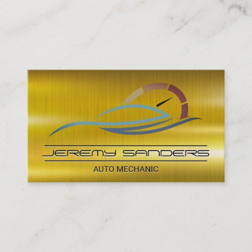 Auto Service | Mechanic Tech Business Card