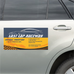 Auto Sports Car Outlet Car Magnet