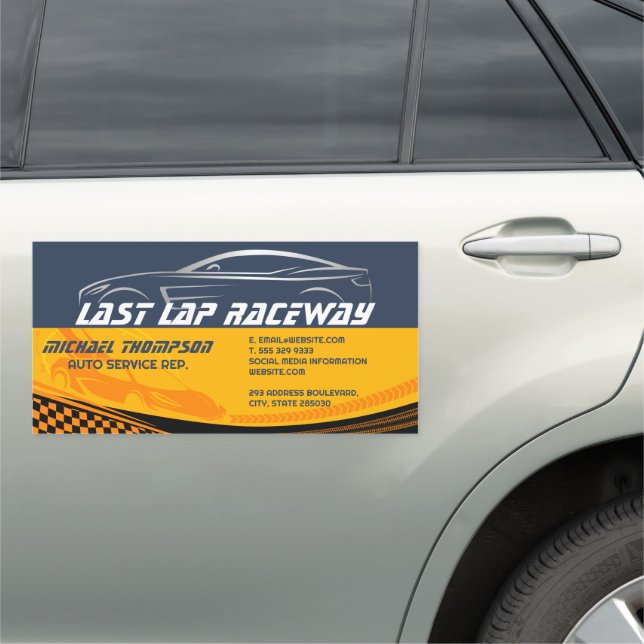 Auto Sports Car Outlet Car Magnet (In Situ)