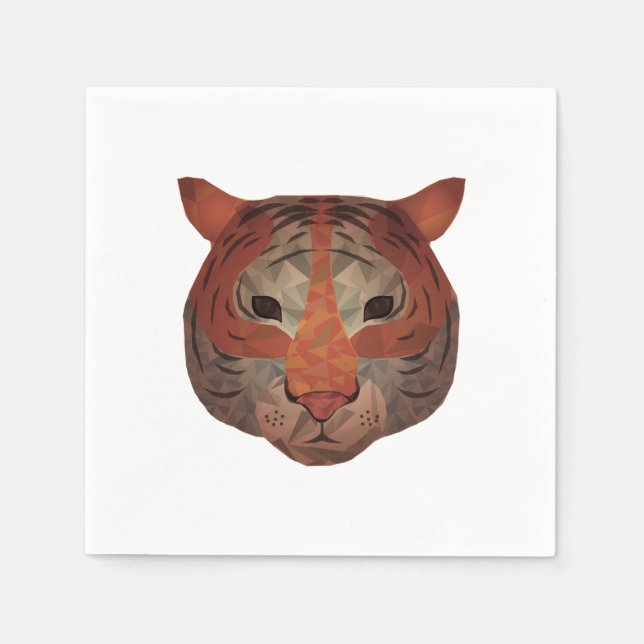 Auto Tiger Napkins (Front)