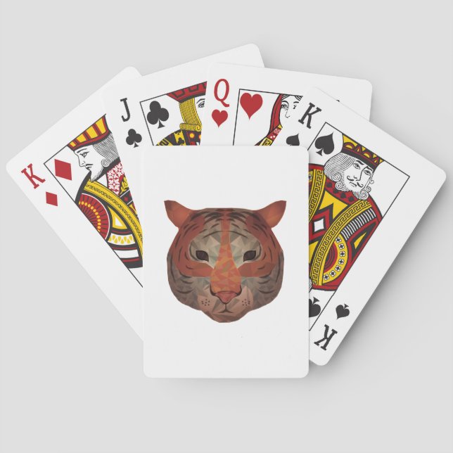 Auto Tiger Poker Cards (Back)