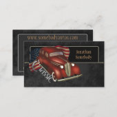 Auto Trade Business Card Template 4 (Front/Back)