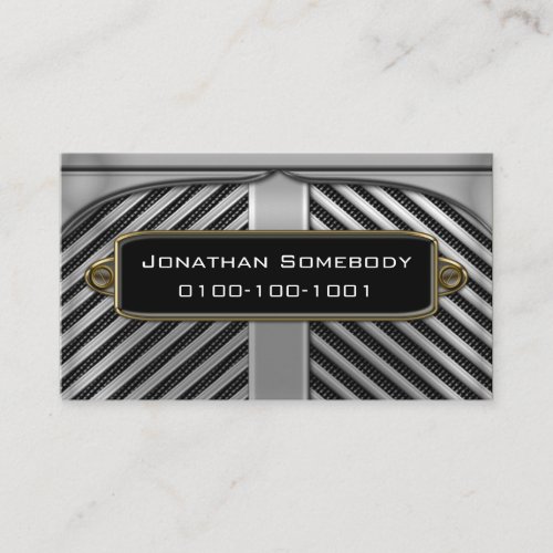 Auto Trade Business Card Template 5