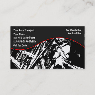 Auto Transport Business Cards