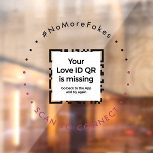 Auto window sticker - QR - PURE Collection