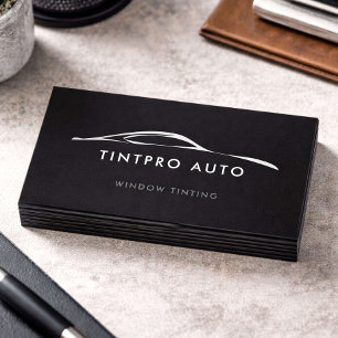 Auto Window Tinting Business Card