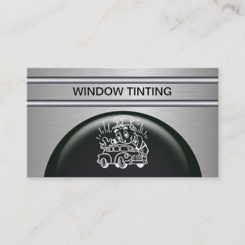 Auto Window Tinting Business Cards