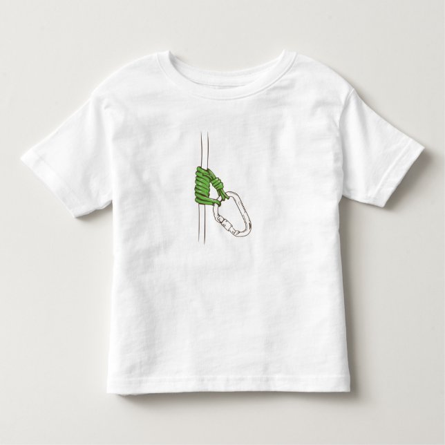 Autoblock Third hand Prusik knot diagram Toddler T-shirt (Front)