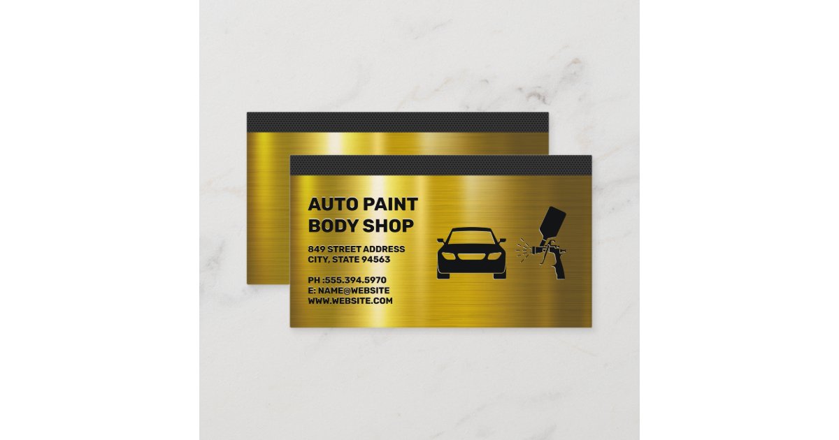 car paint business plan