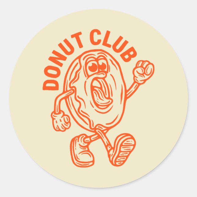 Autocolante Classic Round Sticker (Front)