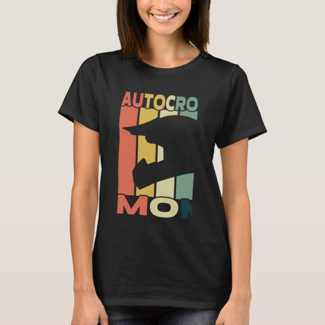 Autocross Mom I Cone Racing Autocross T-Shirt (Front)