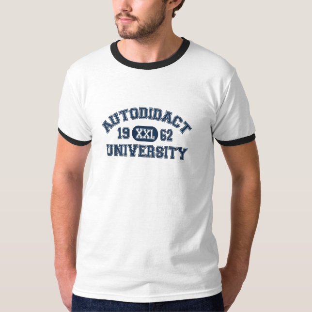 Autodidact University Athletic T-Shirt (Front)