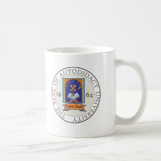 Autodidact University Seal Coffee Mug