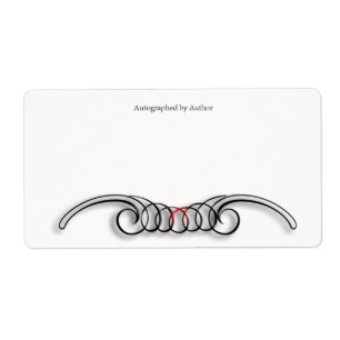 Autograped by Author Bookplate