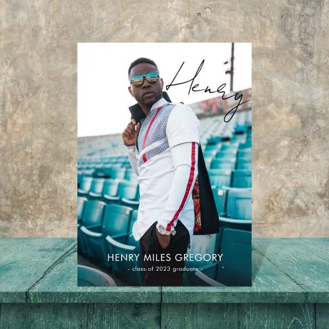 Autograph Graduate Photo Announcement (Creator Uploaded)