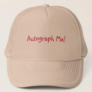 Autograph Me! Hat