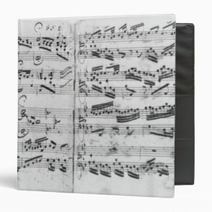 Autograph of the partita 'Sei gegruesset 3 Ring Binder