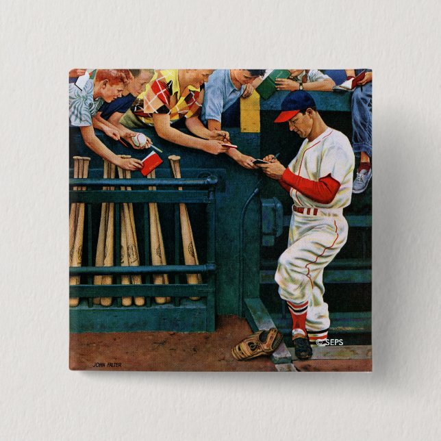 Autograph Session Button (Front)