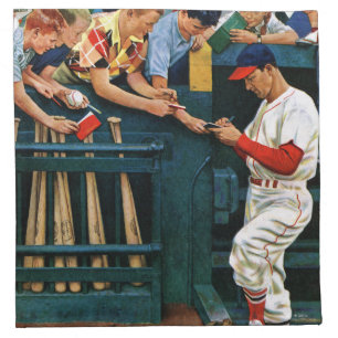 Autograph Session Cloth Napkin