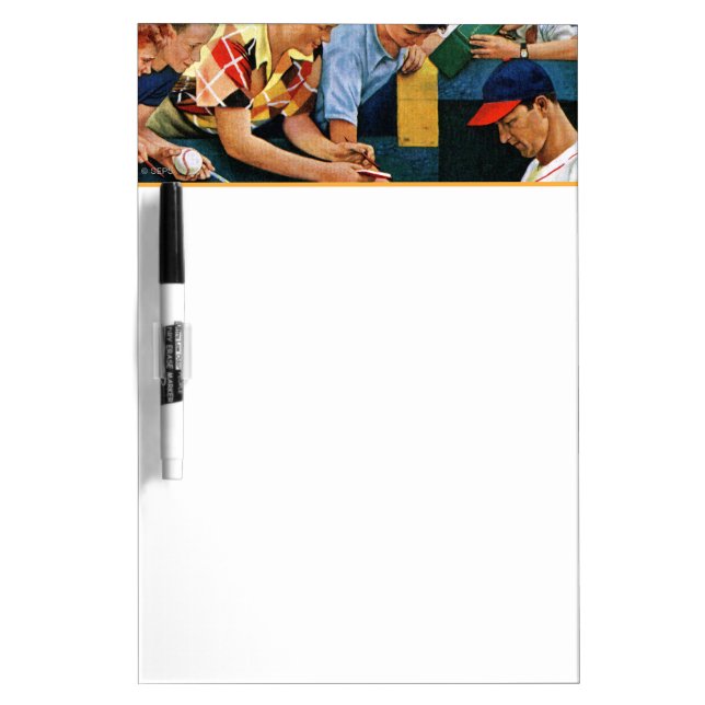 Autograph Session Dry Erase Board (Front)