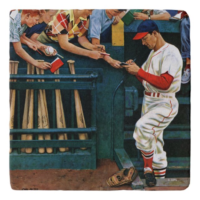 Autograph Session Trivet (Front)