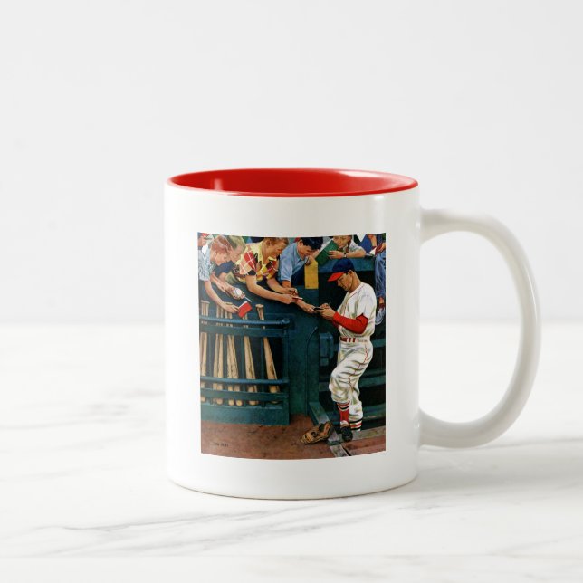 Autograph Session Two-Tone Coffee Mug (Right)