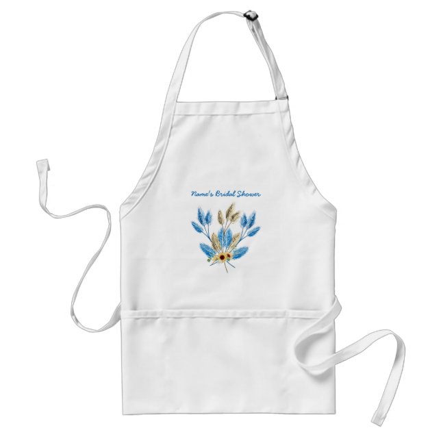 Autographable Bridal Shower Apron - Keepsake Gift (Front)