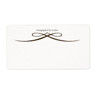 Autographed by Author Bookplate