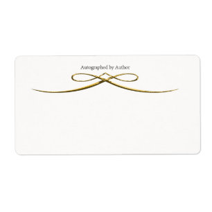 Autographed by Author Bookplate