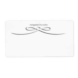 Autographed by Author Bookplate