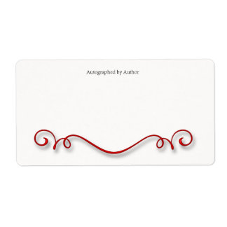 Autographed by Author Bookplate