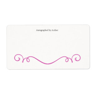 Autographed by Author Bookplate