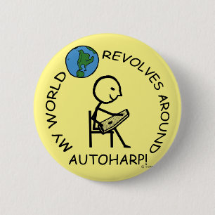 Autoharp - World Revolves Around Button