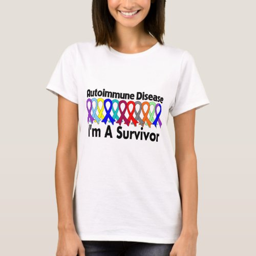 Autoimmune Disease I Am A Survivor T_Shirt