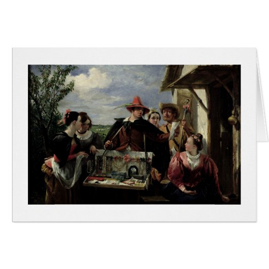 Autolycus, scene from 'A Winter's Tale', 1836 (oil Cards (Front Horizontal)
