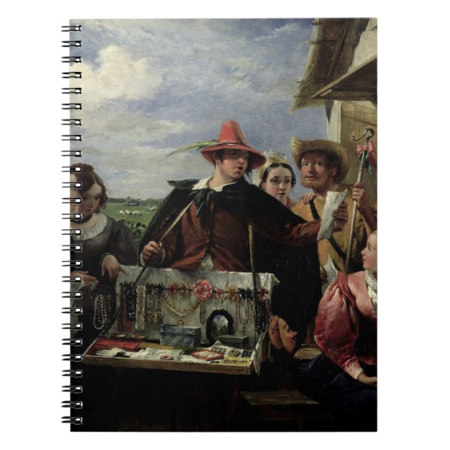 Autolycus, scene from 'A Winter's Tale', 1836 (oil Notebook (Front)