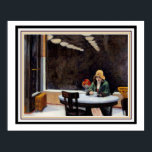 Automat by Edward Hopper  16 x 20 Poster<br><div class="desc">Classic Portrait by Edward Hopper entitled "Automat"  16 x 20</div>