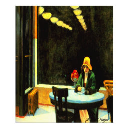 Automat by Edward Hopper 1927 Photo Print