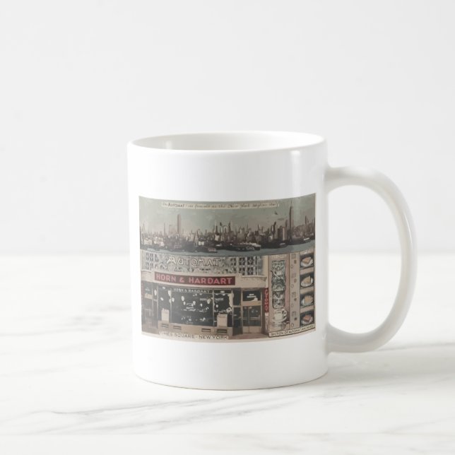 Automat Horn & Hardart Time Square New York, Vinta Coffee Mug (Right)