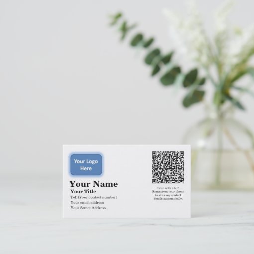 Automatic Contact Details Business Card Zazzle