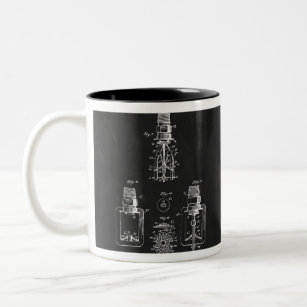Automatic Fire sprinkler, patent Two-Tone Coffee Mug