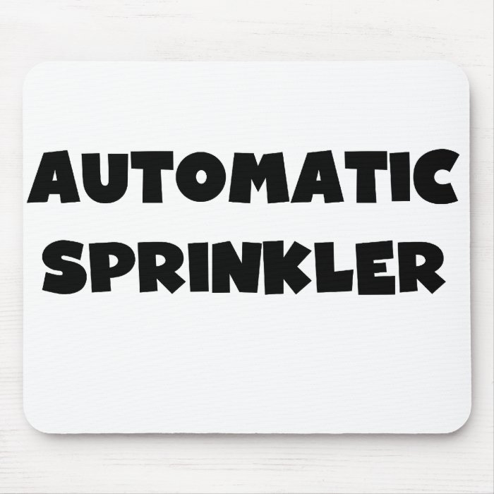 Automatic Sprinkler Mouse Mat