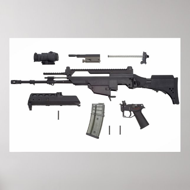 Automatic weapon G36 Poster (Front)