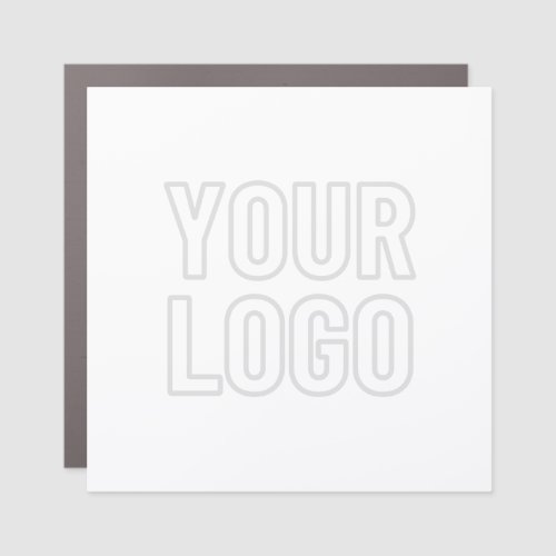 Automatically Lighten Logo For Background Car Magnet