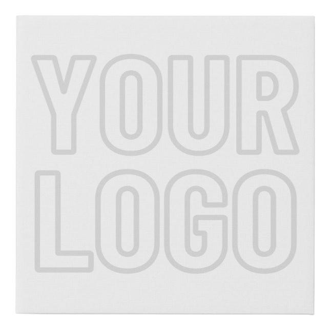 Automatically Lighten Logo For Background Faux Canvas Print (Front)