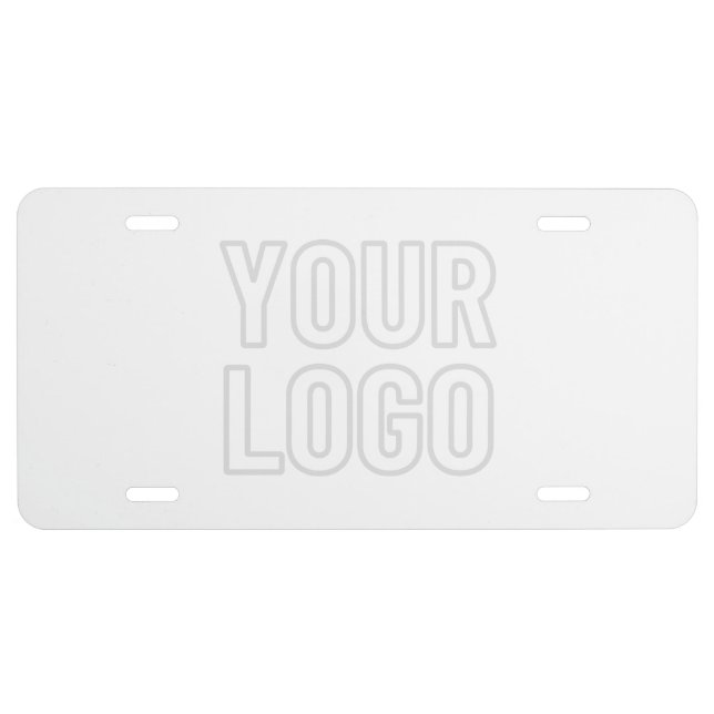 Automatically Lighten Logo For Background License Plate (Front)